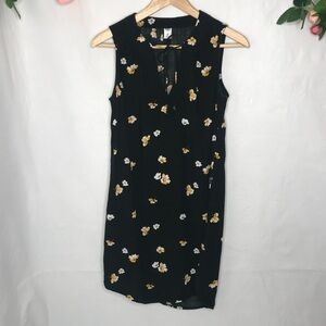 OLD Navy Black  Floral Print Dress Size XS